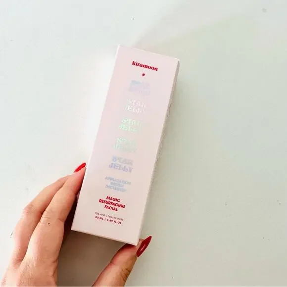 NEW SEPHORA KIRAMOON Star Jelly Magic Resurfacing Facial AHA Gel Face Mask - Picture 3 of 9